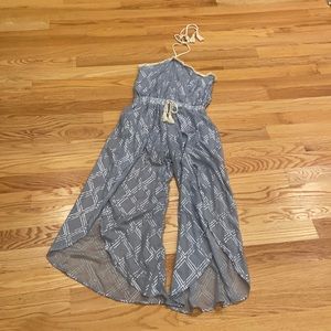 Never worn periwinkle jumpsuit